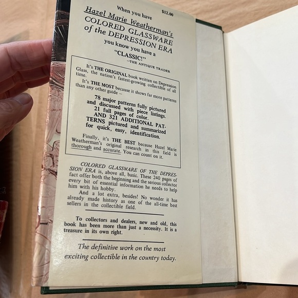 Colored Glassware of the Depression Era Book - Picture 3 of 12